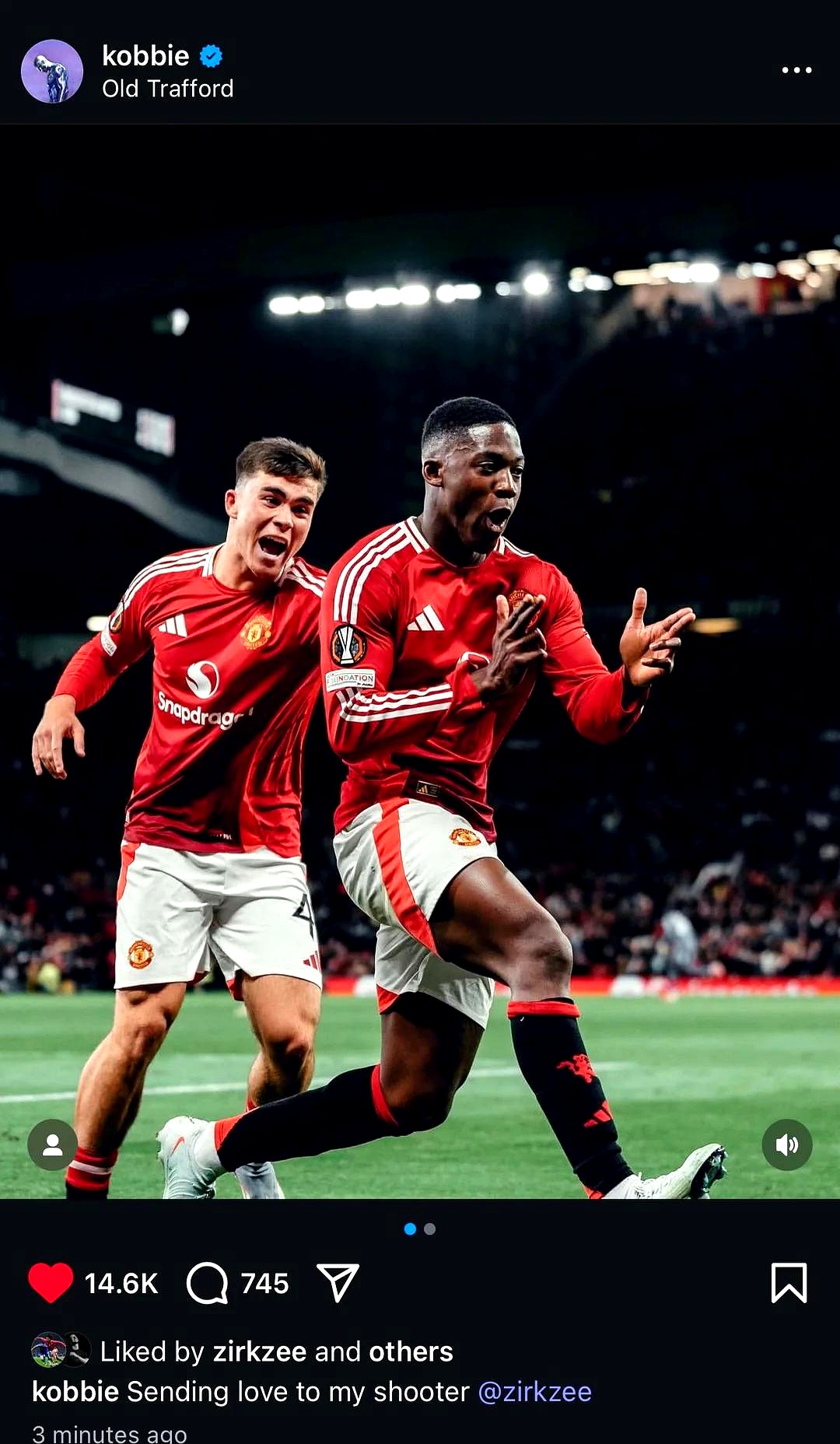 曼联主场艰难获胜，实现七连胜